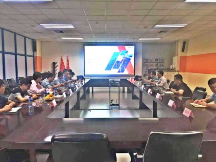 中科院海岸带研究所向导专家一行到尊龙凯时软件考察